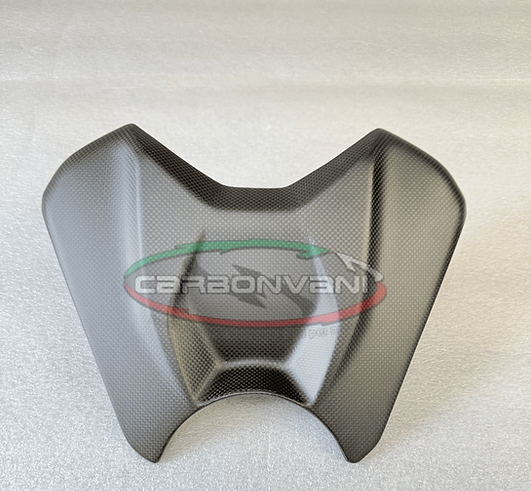 Carbonvani - Ducati Panigale V4 / S Carbon Fiber Upper Tank (Battery) Cover (2025+) Carbonvani - Ducati Panigale V4 / S Carbon Fiber Upper Tank (Battery) Cover (2025+)